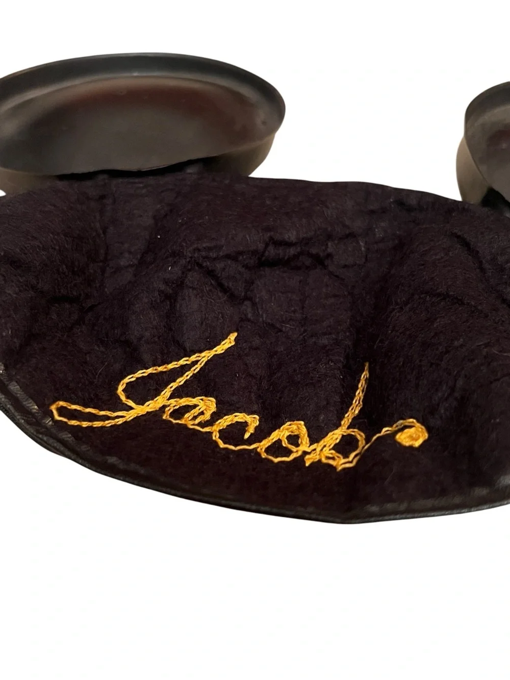 Vintage 1980s Walt Disney World Mickey Mouse Ears Hat Personalized Jacob Disney